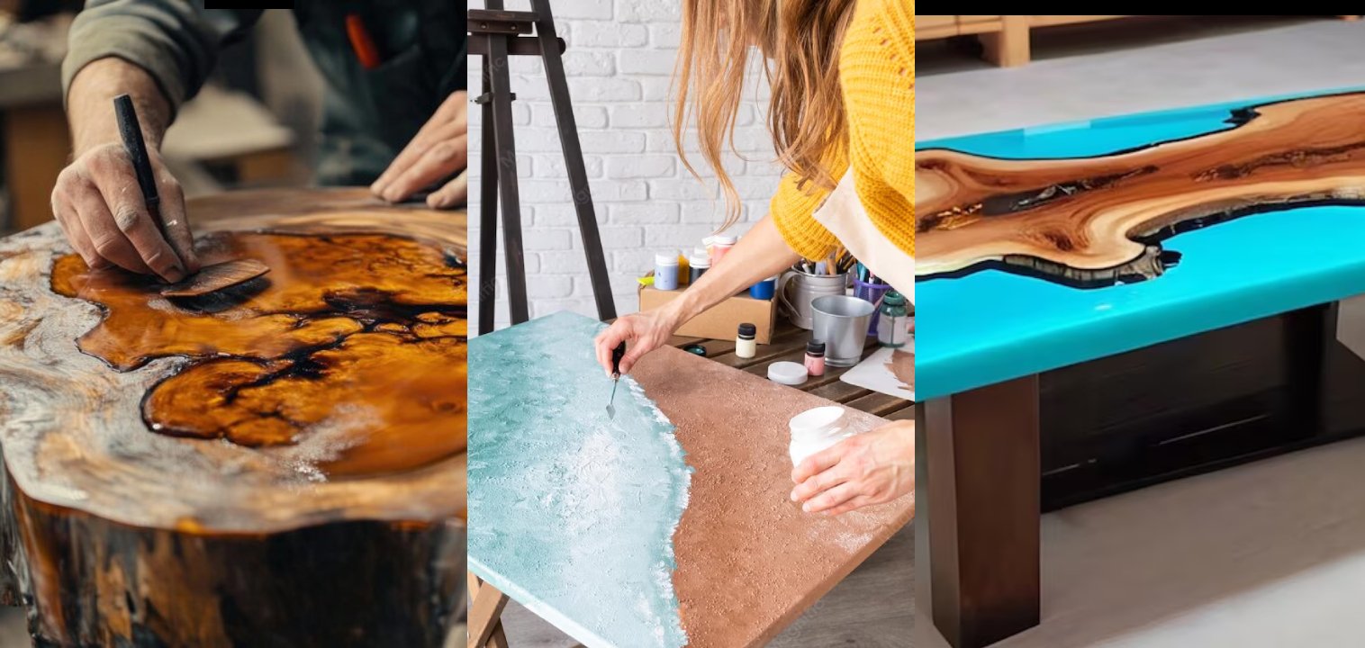Professional Resin Table Making Course in Delhi