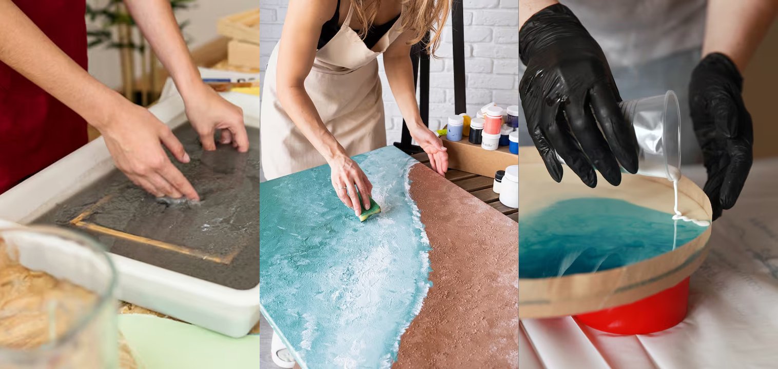 Resin Table Top Making Course in India
